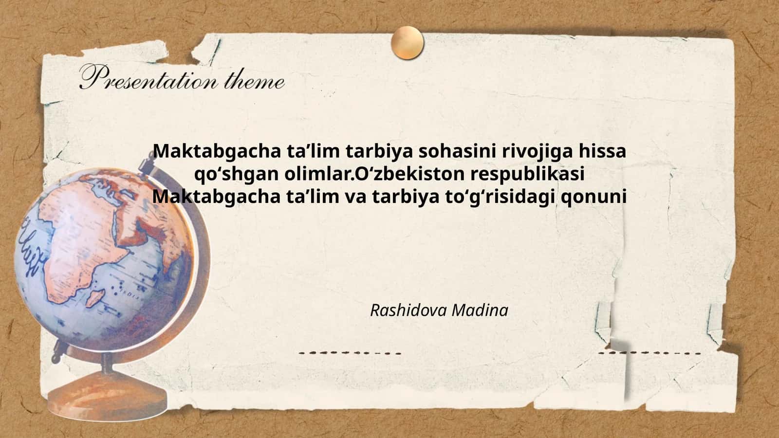 Maktabgacha taʼlimda pedagogik innovatsiyalar 1