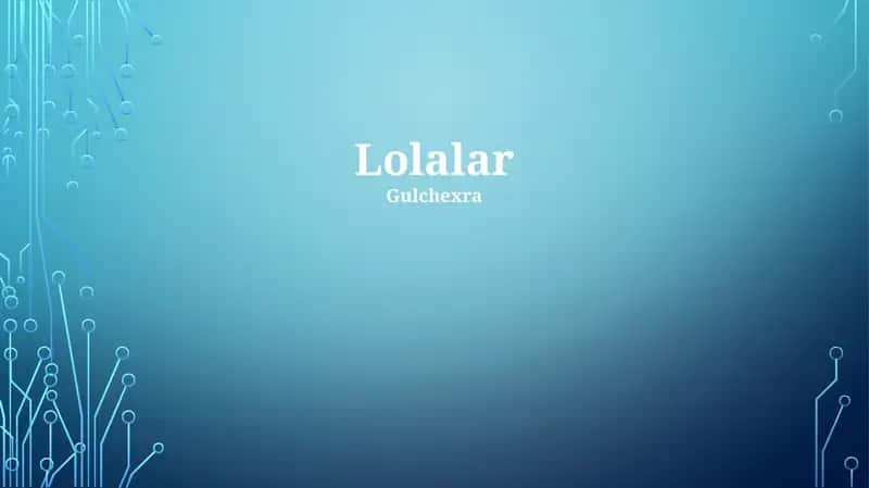 Lolalar 1