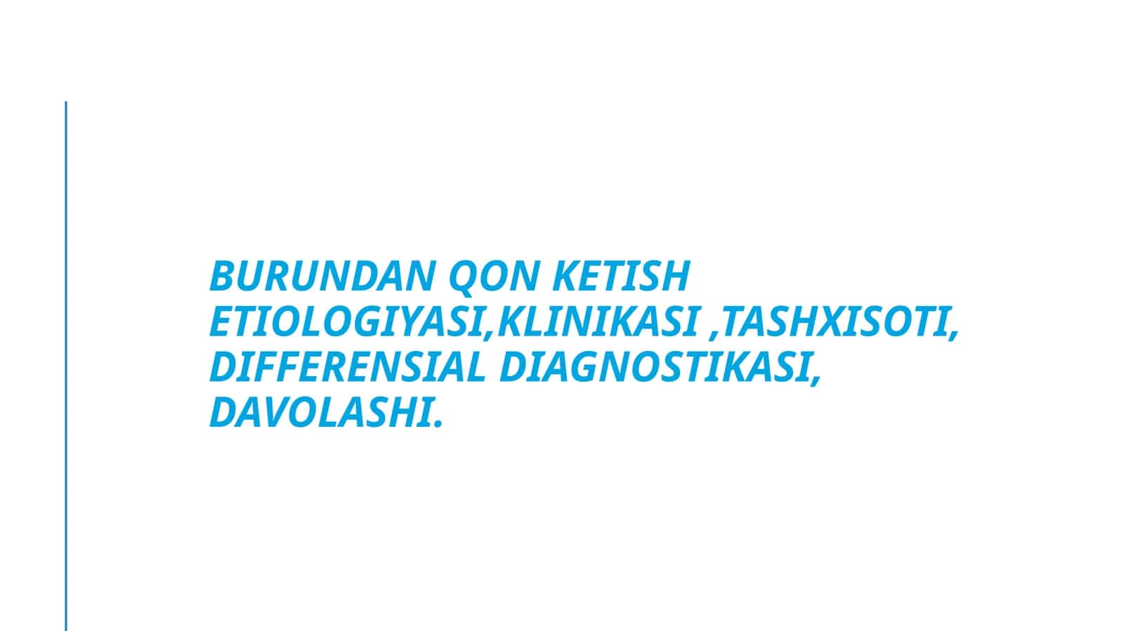 Burundan qon ketish 1