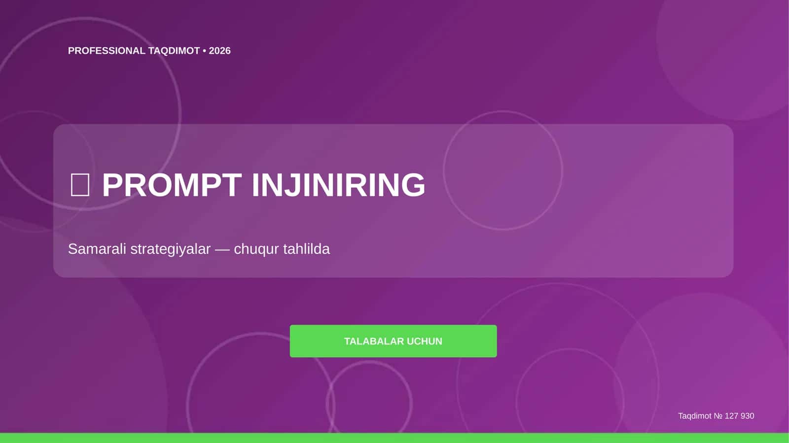 PROMPT INJINIRING 1