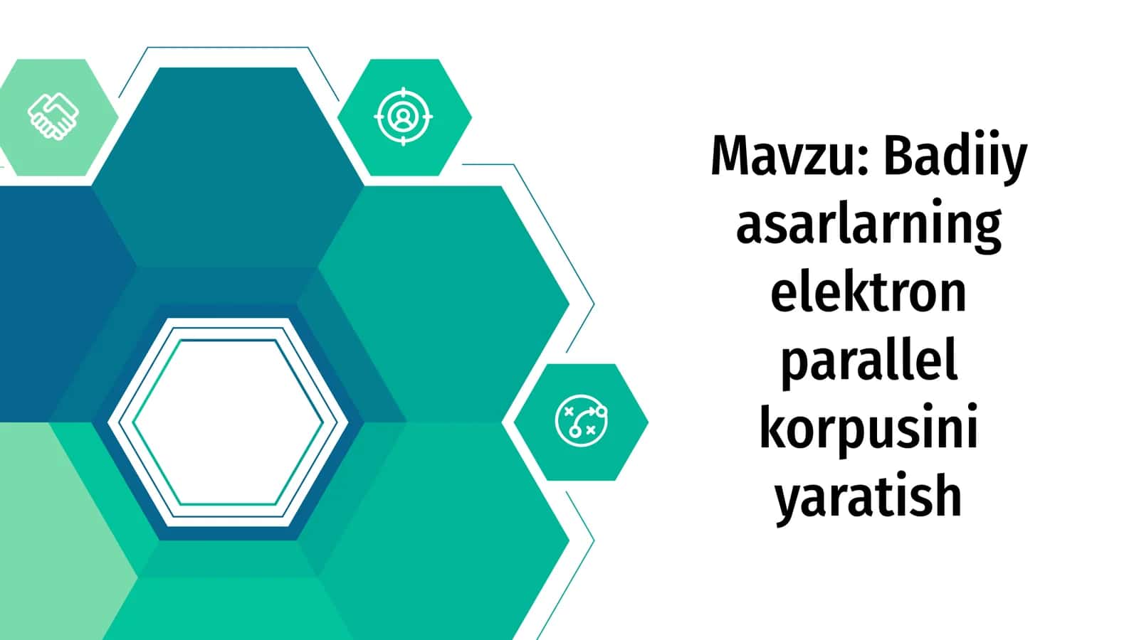 Badiiy asarlarning elektron parallel korpusini yaratish 1