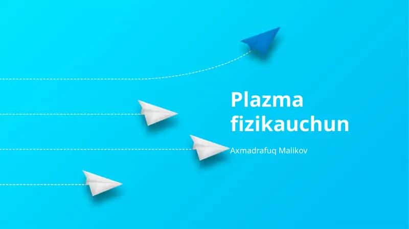 Plazma fizika 1