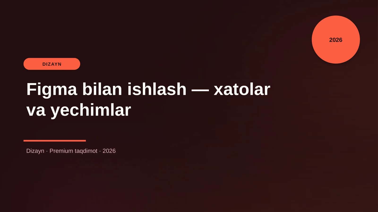 Figma bilan ishlash — xatolar va yechimlar 1