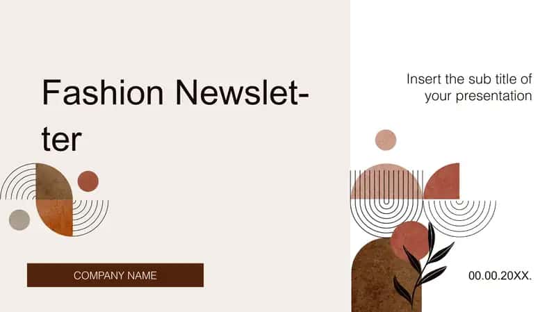 Fashion Newsletter 1