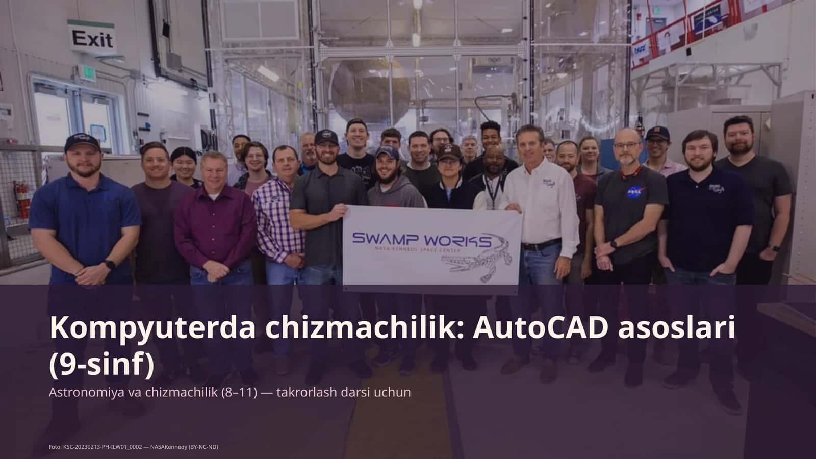 Kompyuterda chizmachilik: AutoCAD asoslari (9-sinf) 1