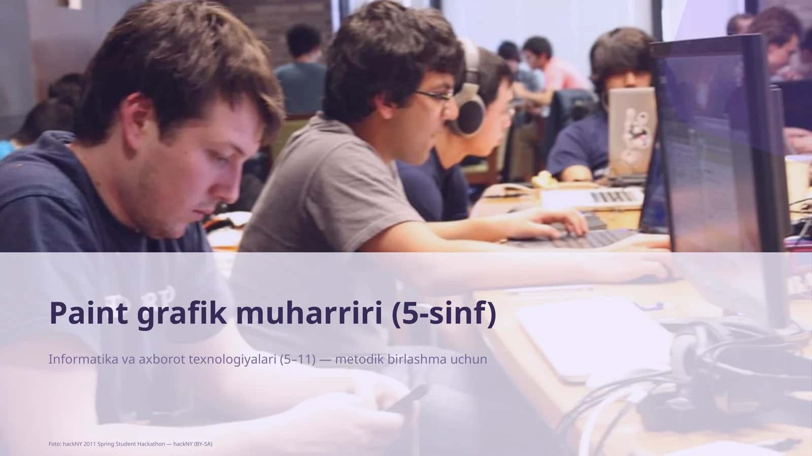 Paint grafik muharriri (5-sinf) 1