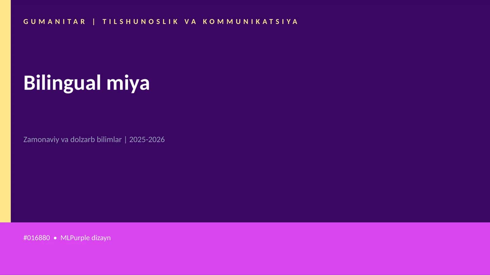 Bilingual miya 1