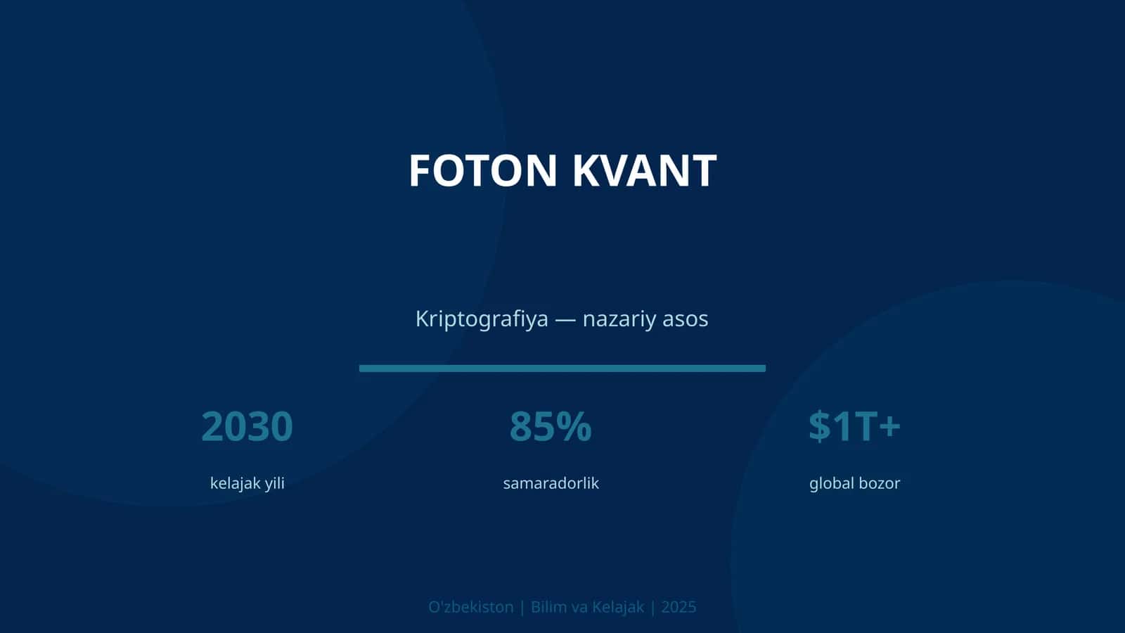 Foton kvant 1