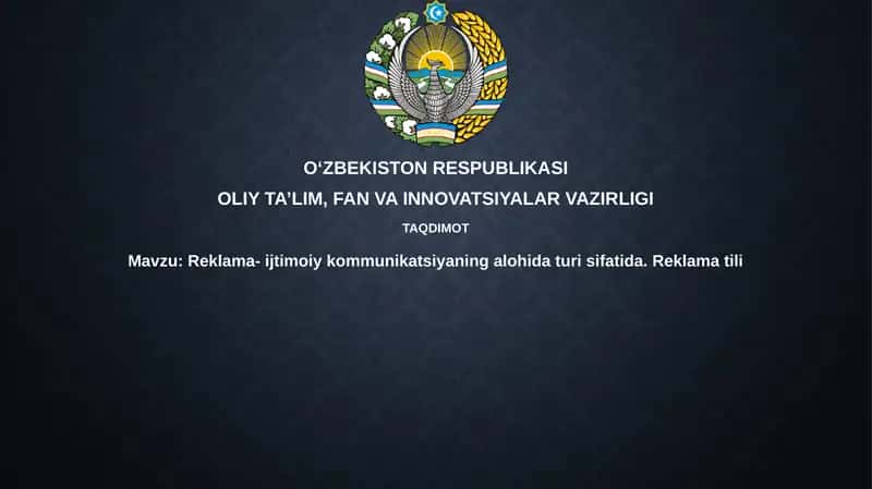Reklama 1