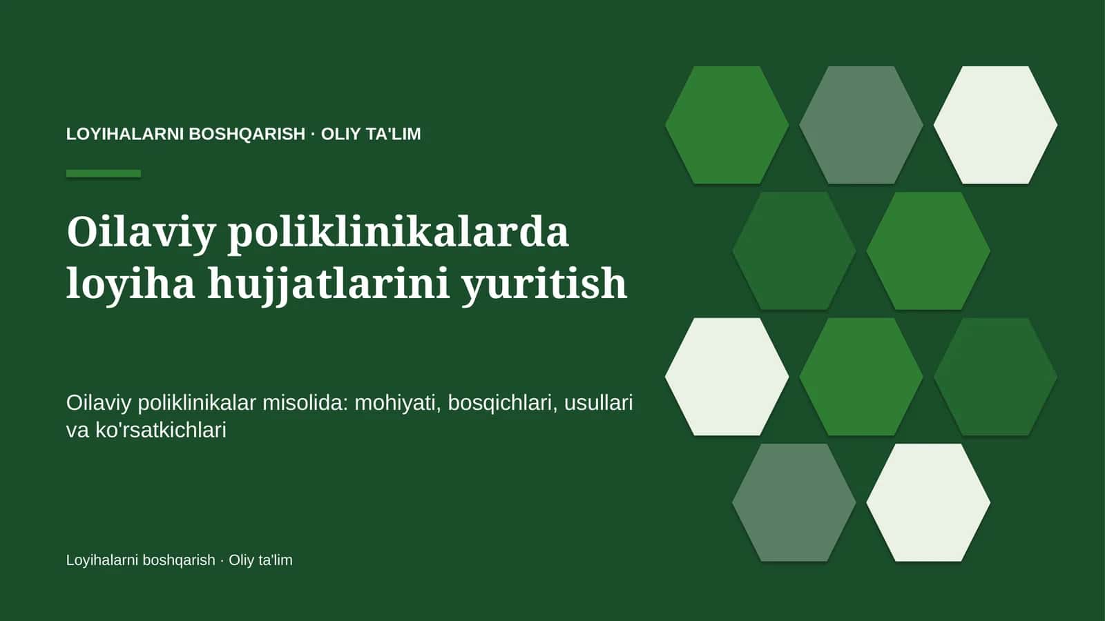 oilaviy poliklinikalarda loyiha hujjatlarini yuritish 8398 1