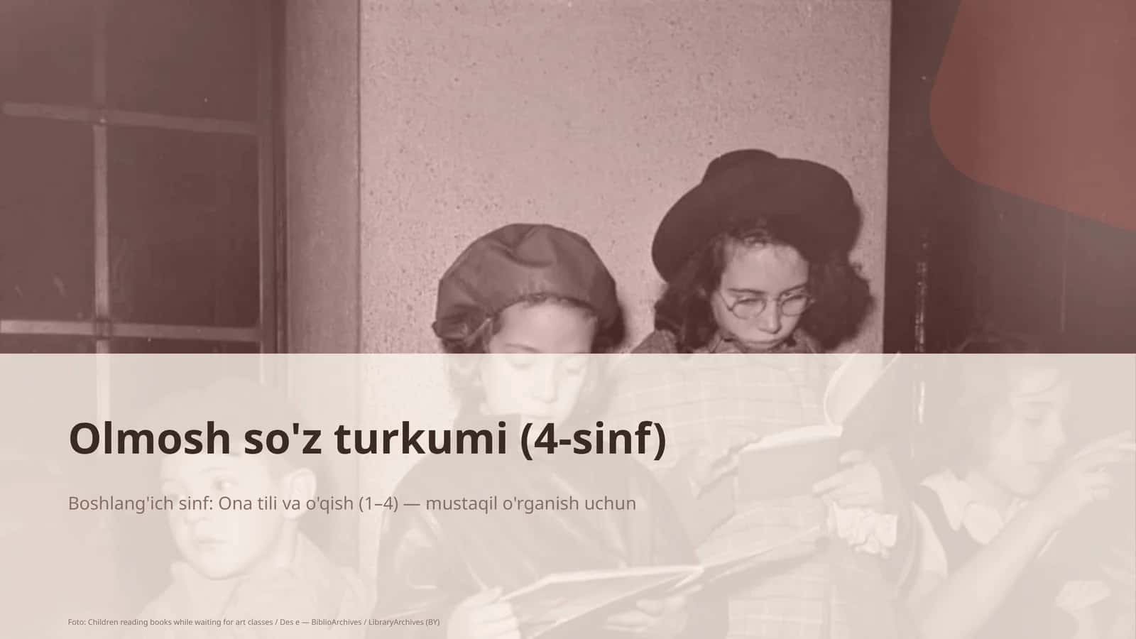 Olmosh so'z turkumi (4-sinf) 1