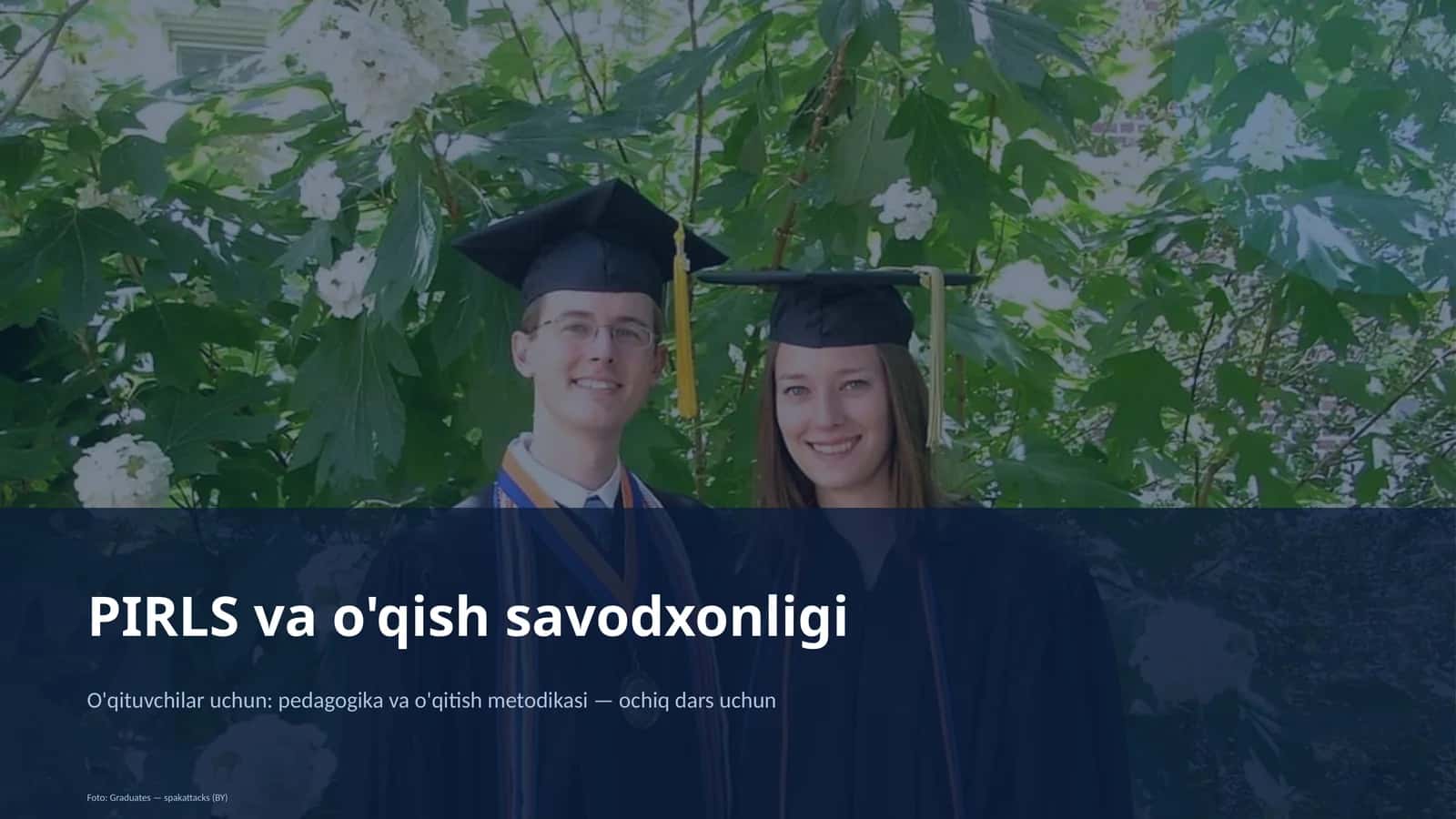 PIRLS va o'qish savodxonligi 1