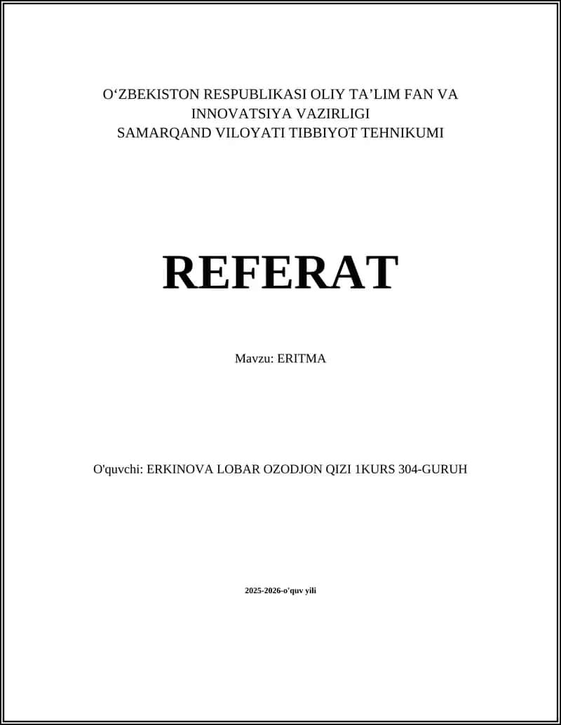 ERITMA 1