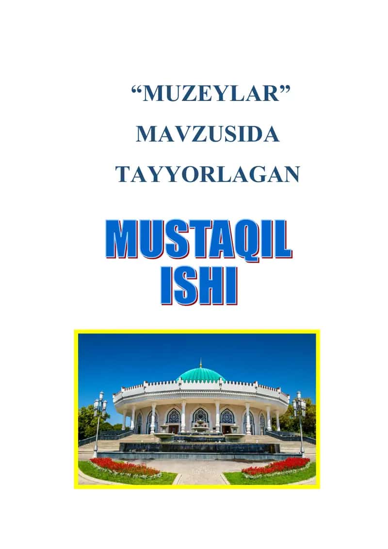 Muzeylar 1