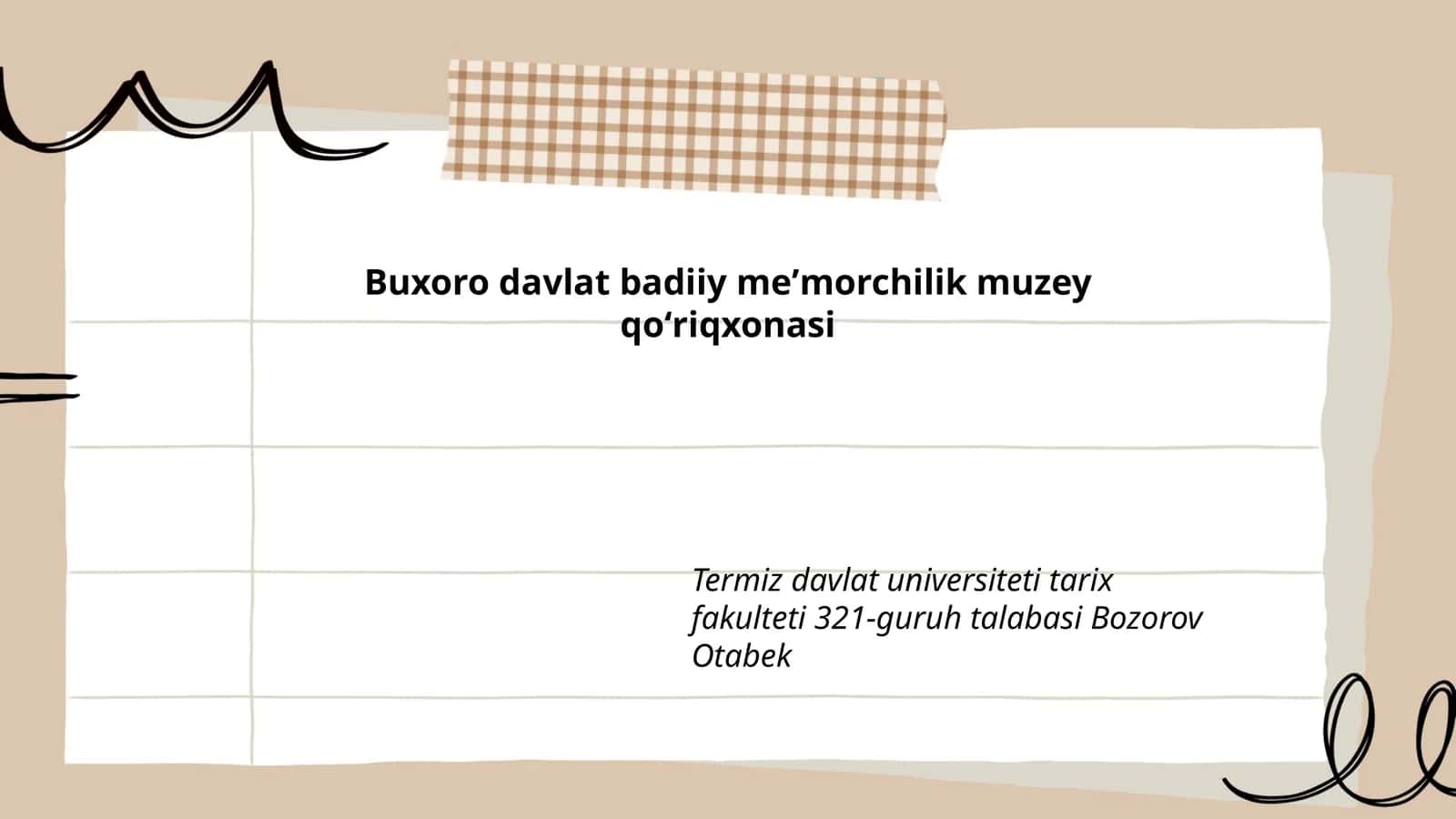 Buxoro meʼmorchiligi tarixi 1