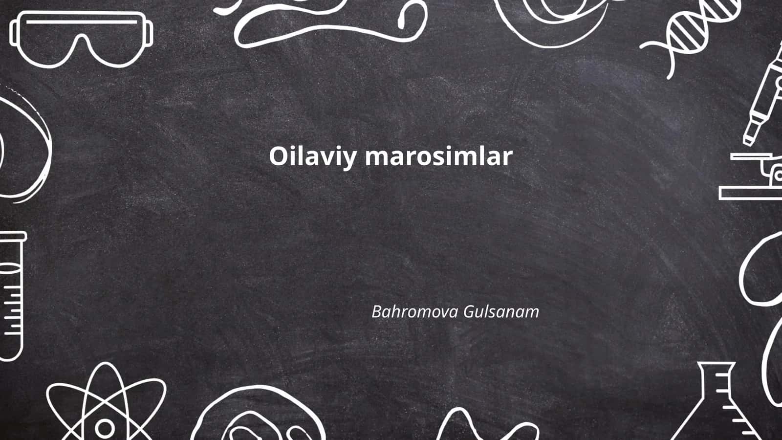 To'y marosimlari 1