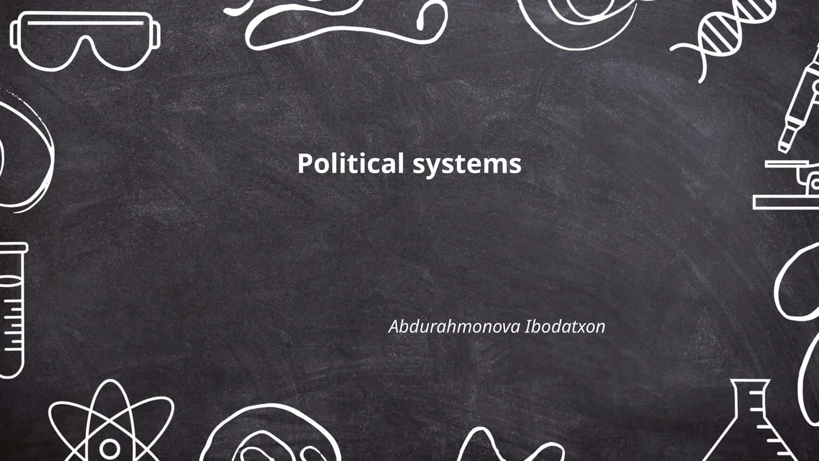 Political systems 1