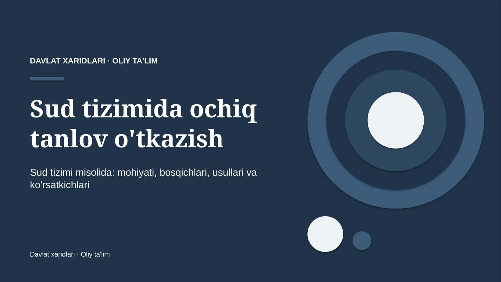 sud tizimida ochiq tanlov o'tkazish 4595 1