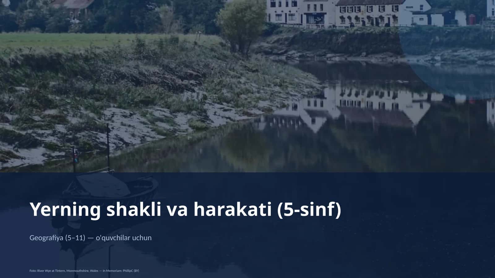 Yerning shakli va harakati (5-sinf) 1