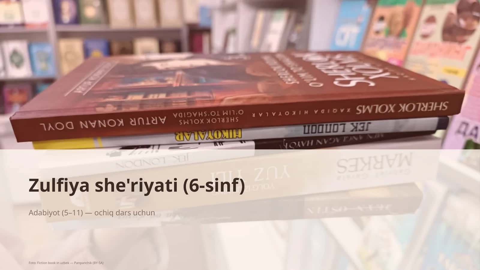 Zulfiya she'riyati (6-sinf) 1