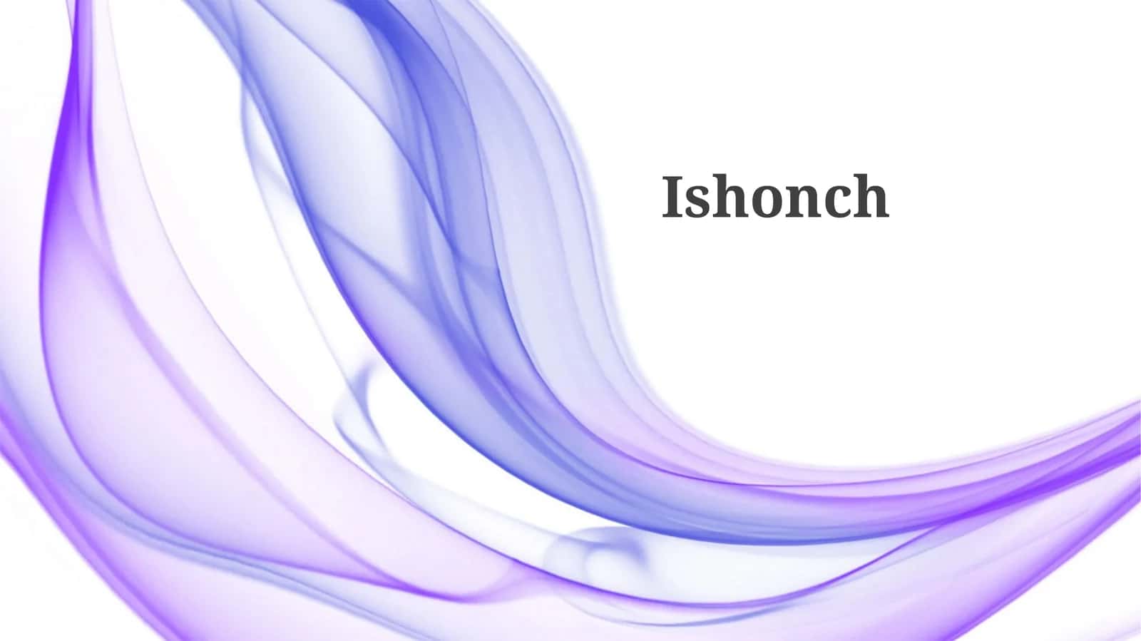 Ishonch 1