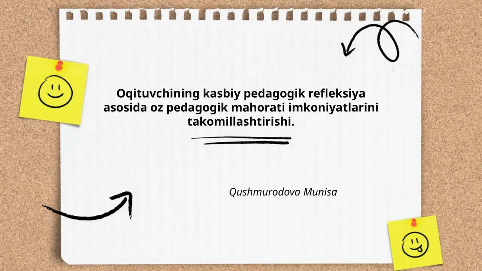 Kasbiy Pedagogik Refleksiya 1