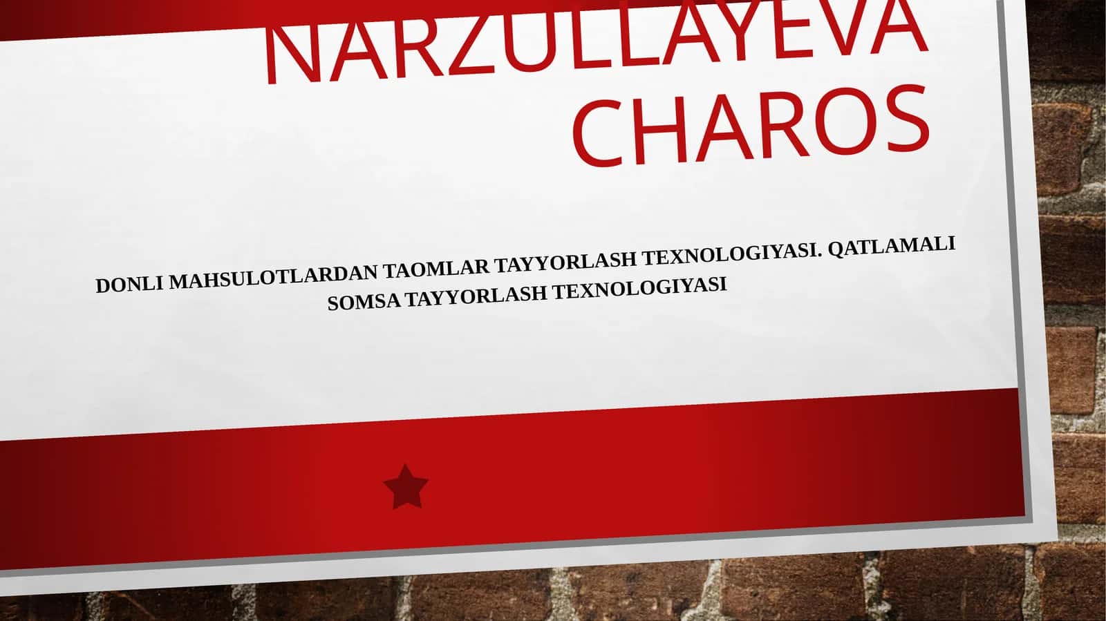 Narzullayev acharos 1