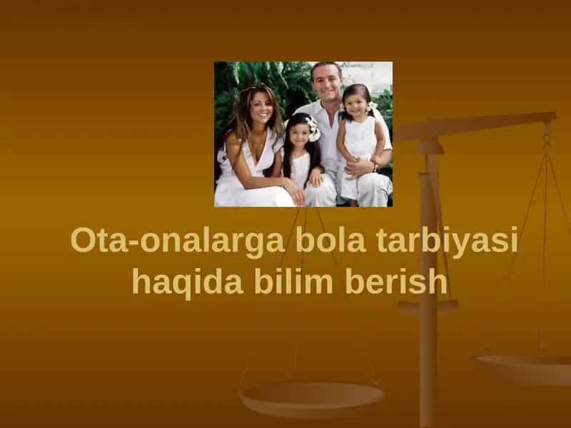 Bola tarbiyasi 1
