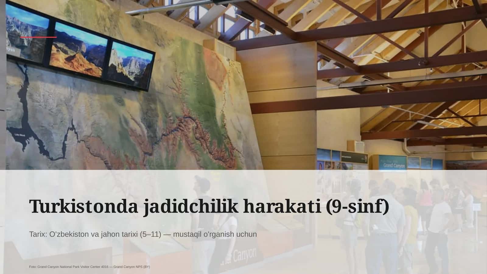 Turkistonda jadidchilik harakati (9-sinf) 1