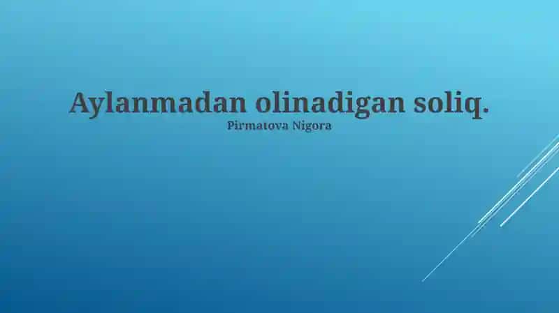 Ko'chmas mulk deklaratsiyasining kam baholanishi