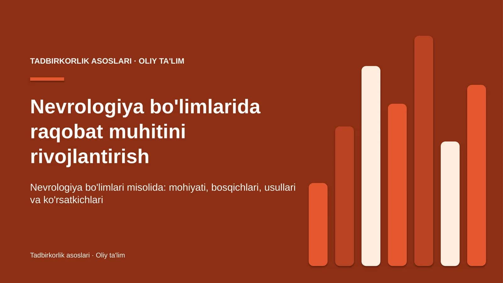nevrologiya bo'limlarida raqobat muhitini rivojlantirish 4449 1