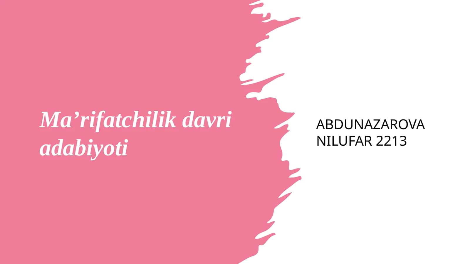 Ma’rifatchilikdavriadabiyoti 1