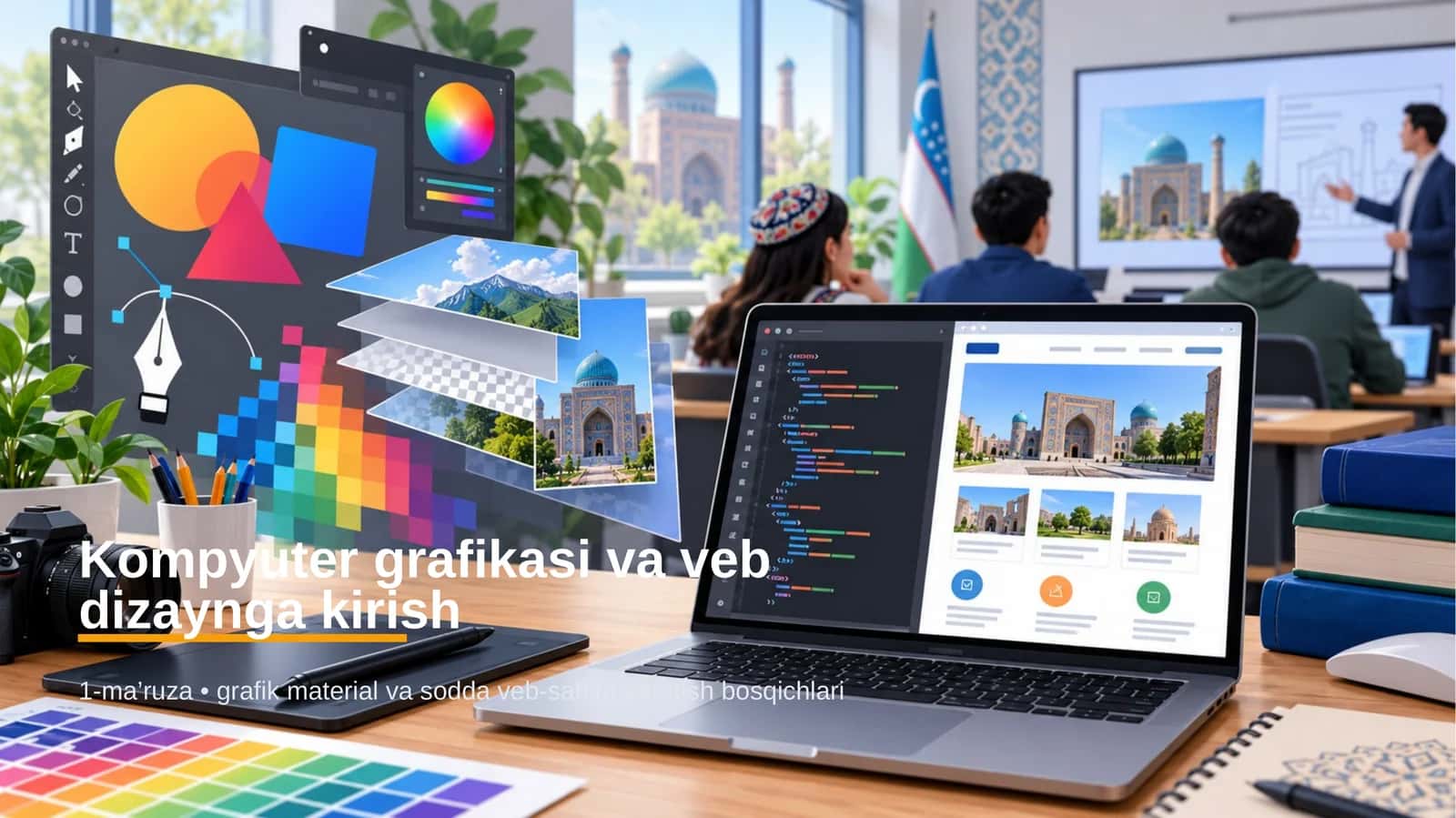 Kompyuter grafikasi va veb dizaynga kirish 1
