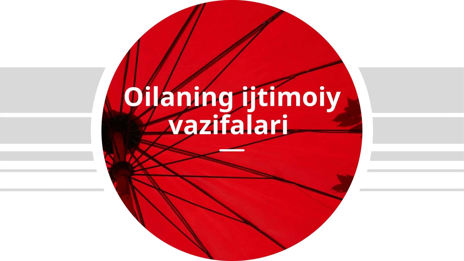 Oilaning ijtimoiy vazifalari 1