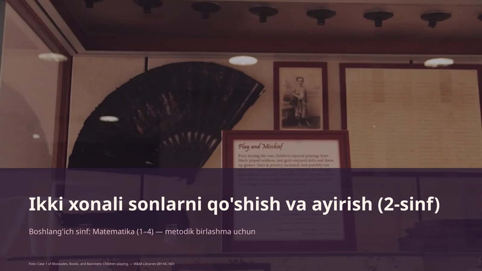 Ikki xonali sonlarni qo'shish va ayirish (2-sinf) 1