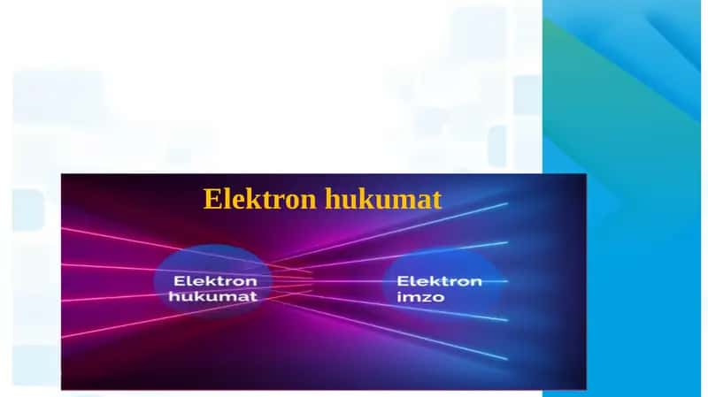 Elektron hukumat 1