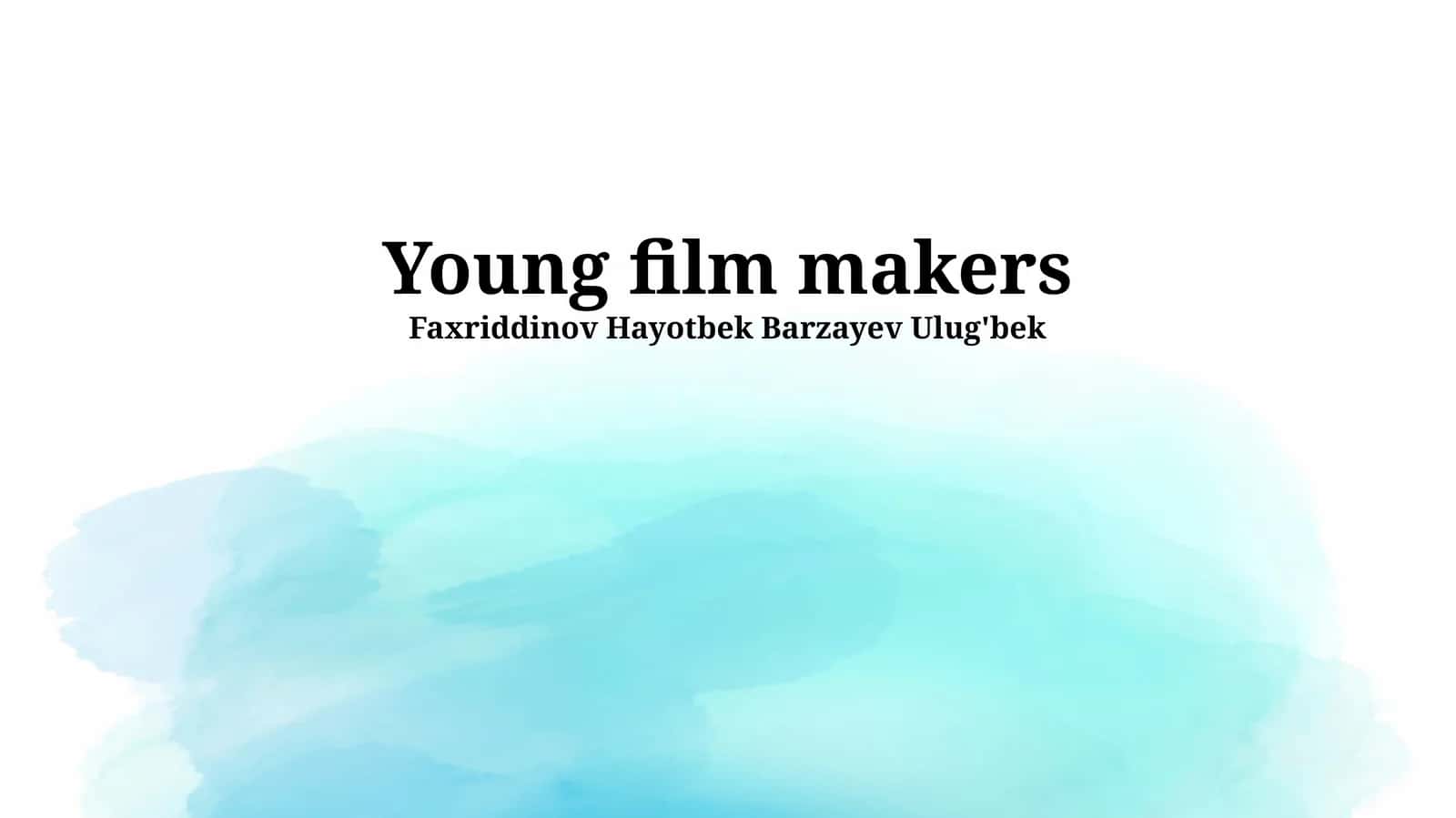 Young film makers 1
