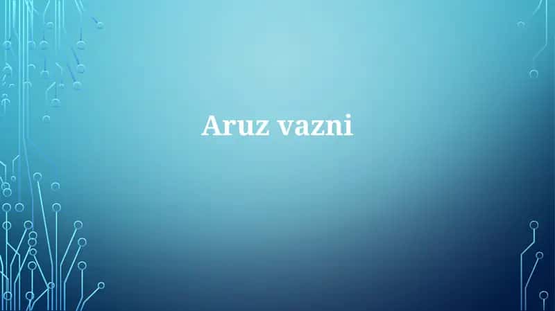 Aruzvazni 1