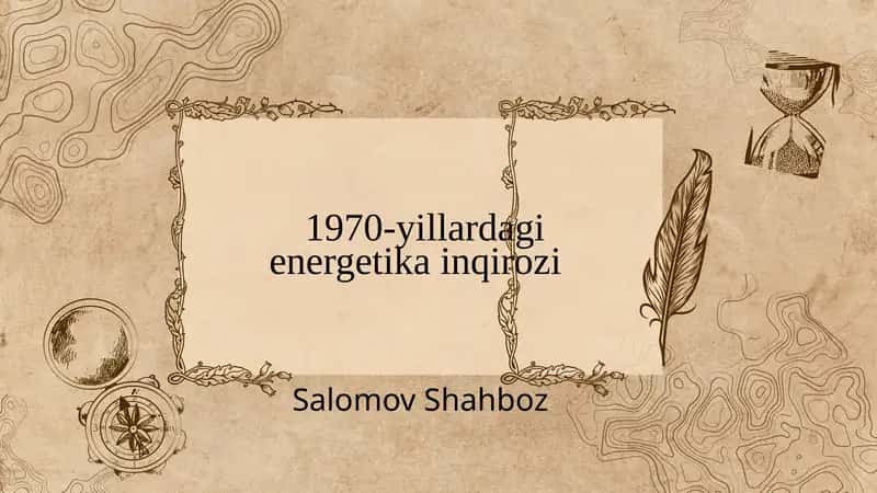 1970-yillardagi energetika inqirozi 1