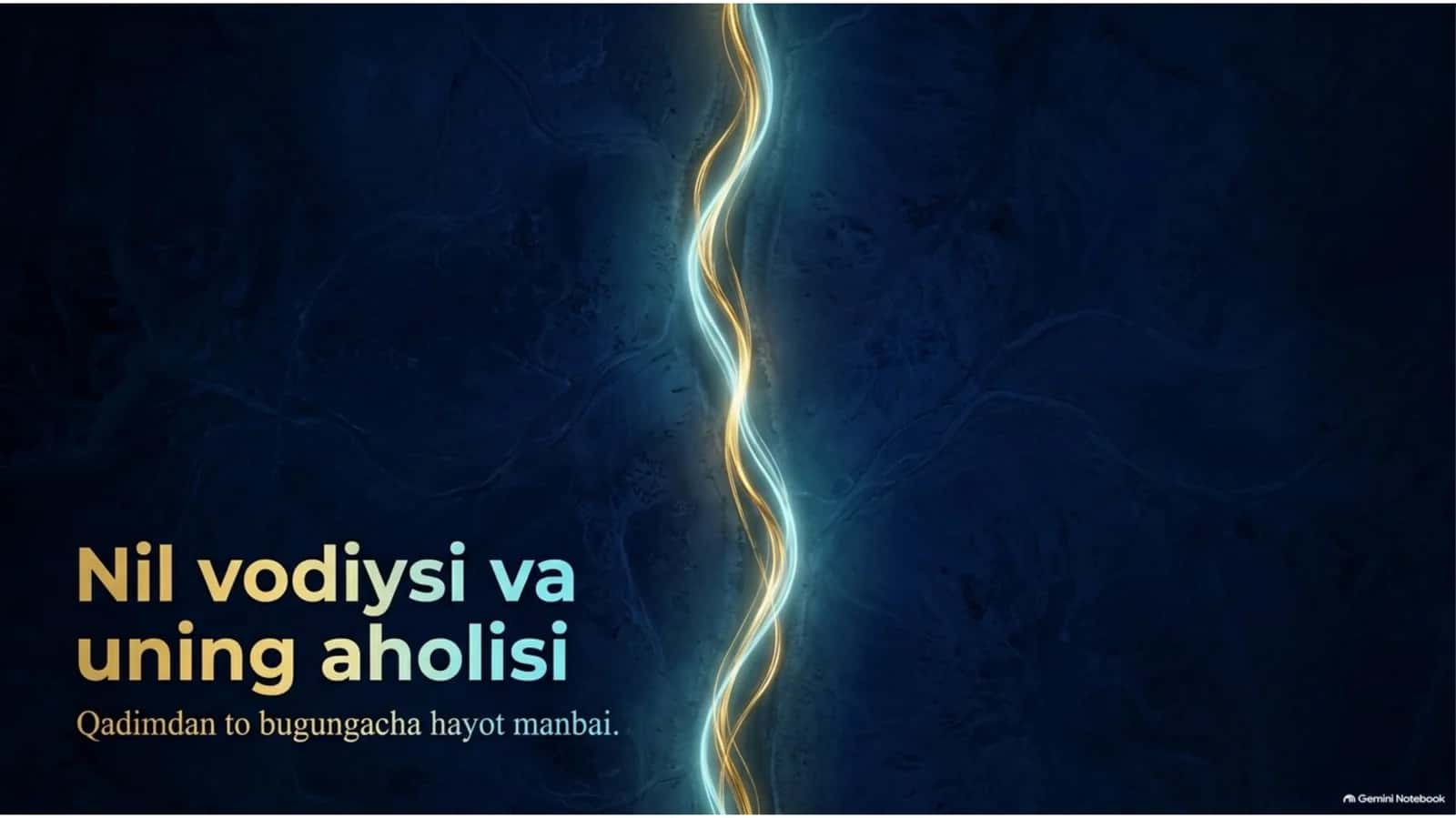 Nil vodiysi va uning aholisi 1
