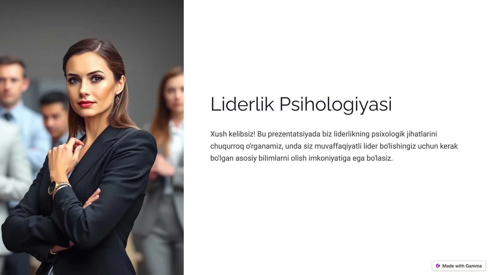 Liderlik Psihologiyasi 1
