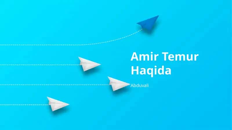 Amir Temur Haqida 1