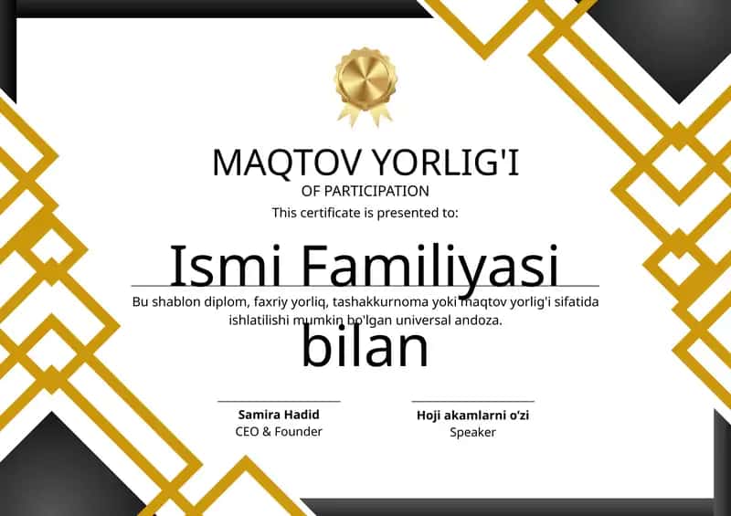MAQTOV YORLIG'I 1