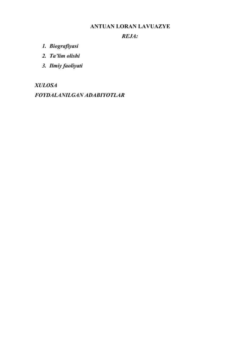 ANTUAN LORAN LAVUAZYE 1