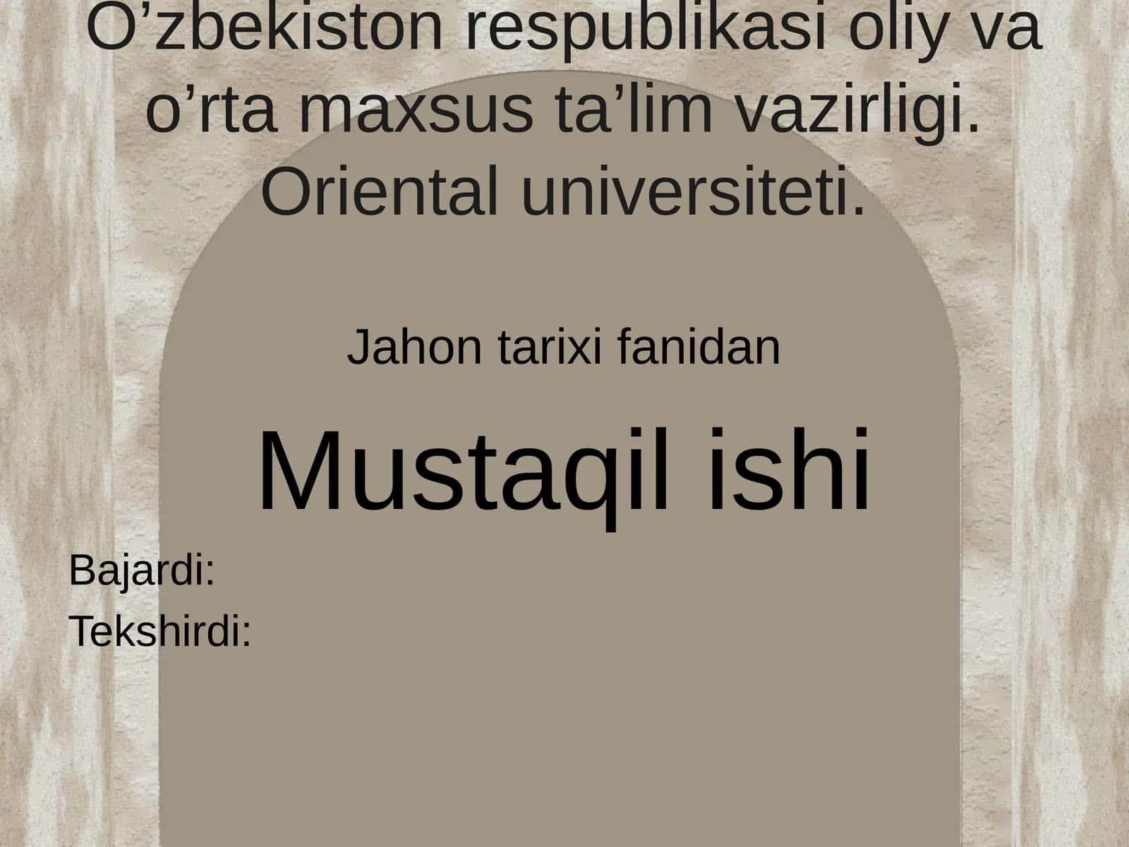 Abu Ali Ibn Sinoning ta'lim sohasidagi qarashlari 1