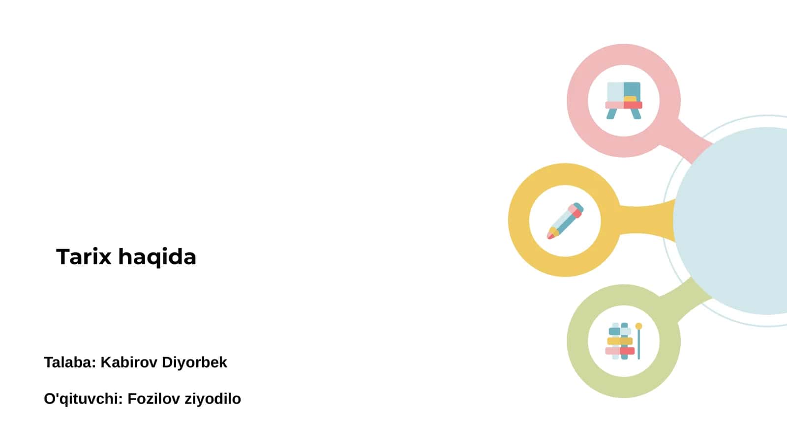 Tarix haqida 1
