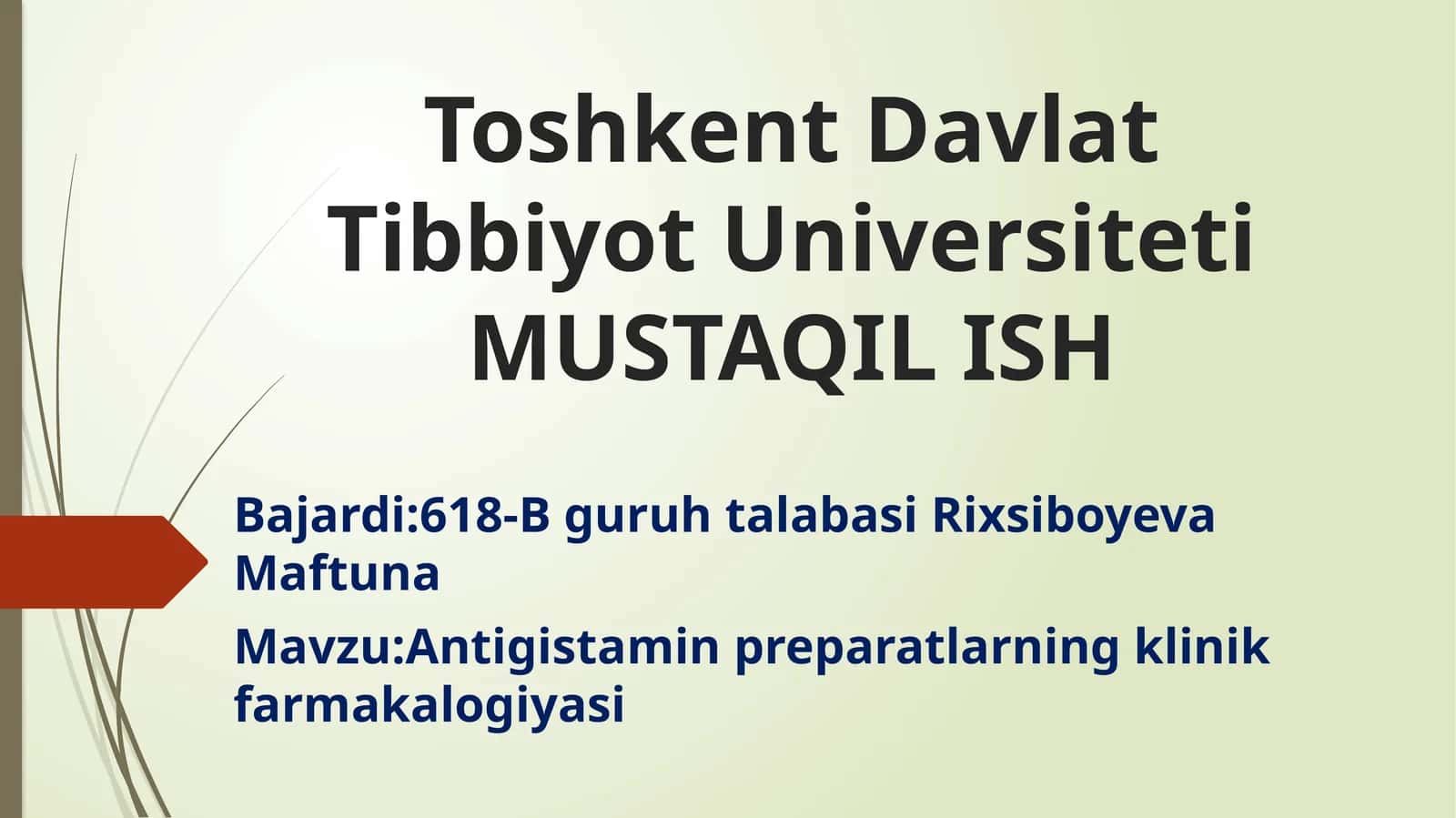 Antigistamin preparatlari 1