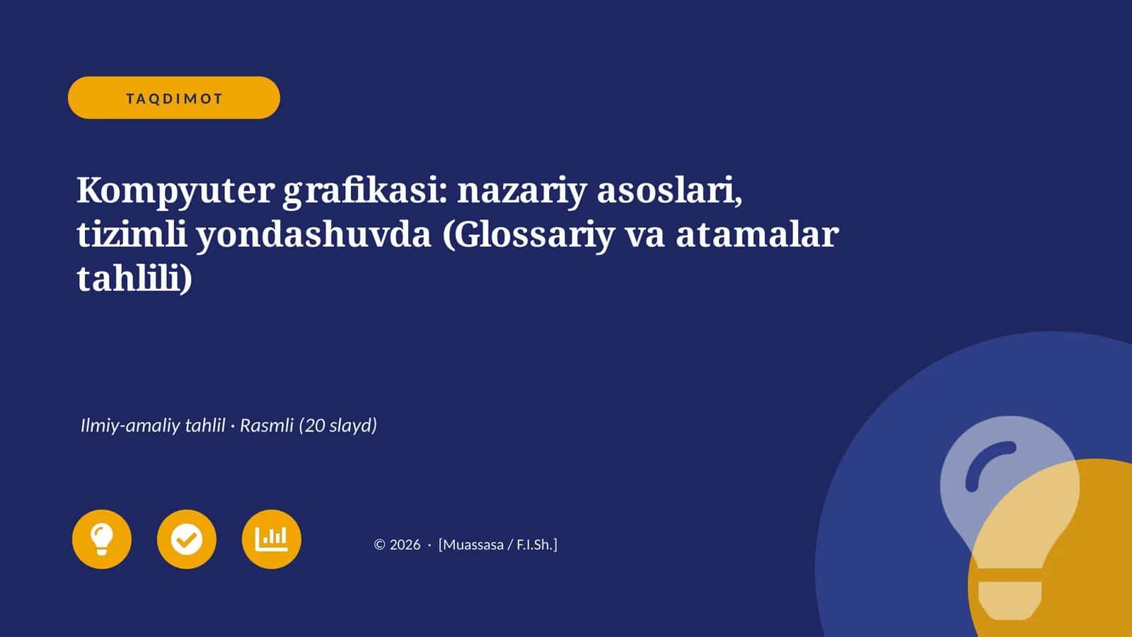 Kompyuter grafikasi: nazariy asoslari, tizimli yondashuvda (Glossariy va atamalar tahlili) 1