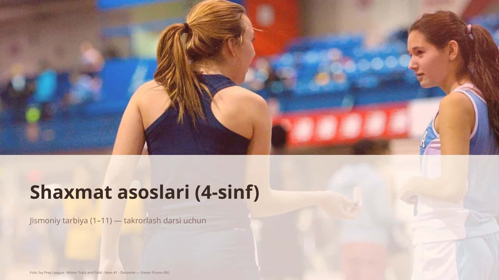 Shaxmat asoslari (4-sinf) 1