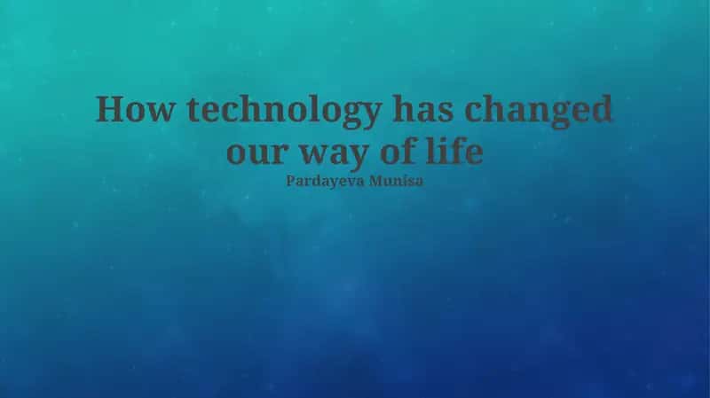 The Digital Transformation: Reshaping Daily Life 1
